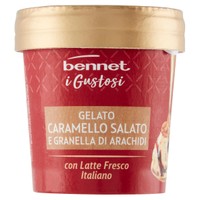 Monoporzione Gelato Caramello Salato Bennet