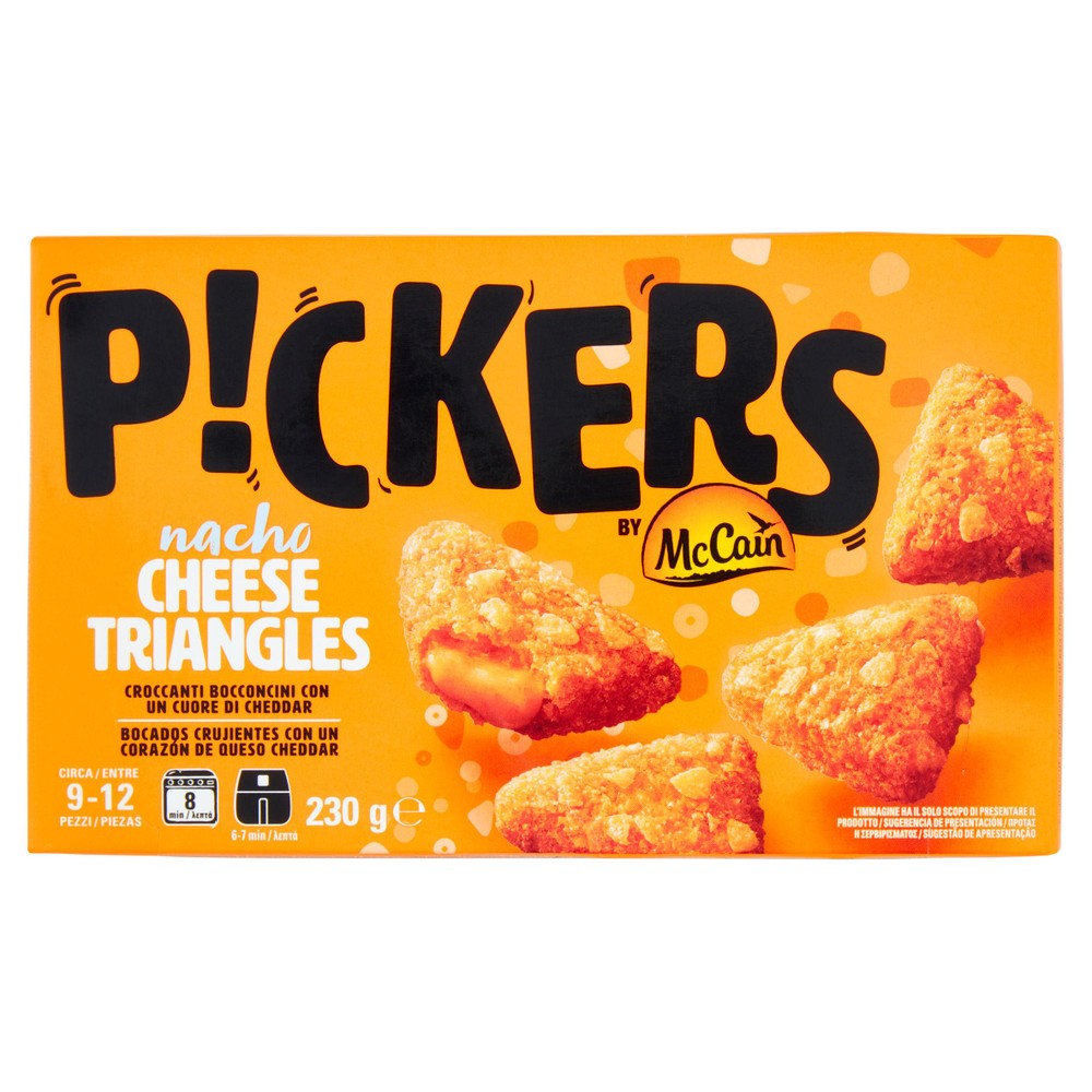 Nacho Cheese Triangles Mc Cain Pickers - Foto 1