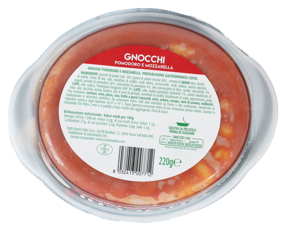 Gnocchi Al Pomodoro Viva La Mamma - Foto 3