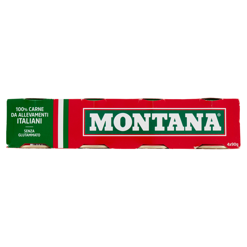 Carne In Scatola 4 X 90 G. Montana