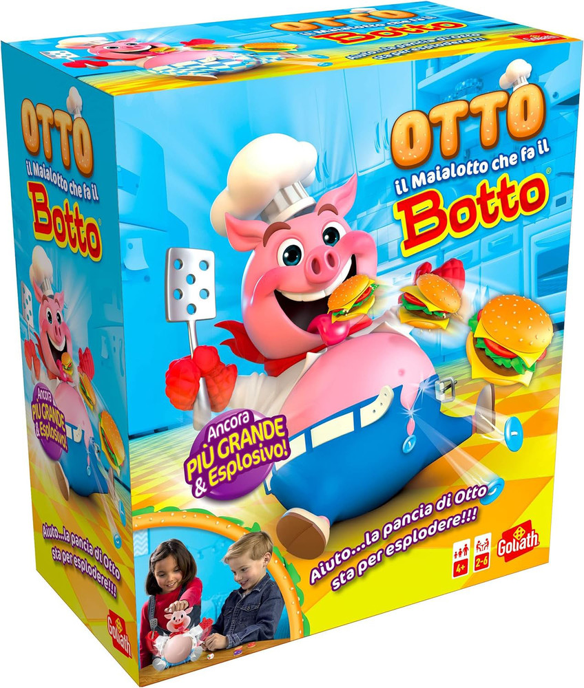 Gioco Otto Il Maialotto Che Fa Il Botto Goliath