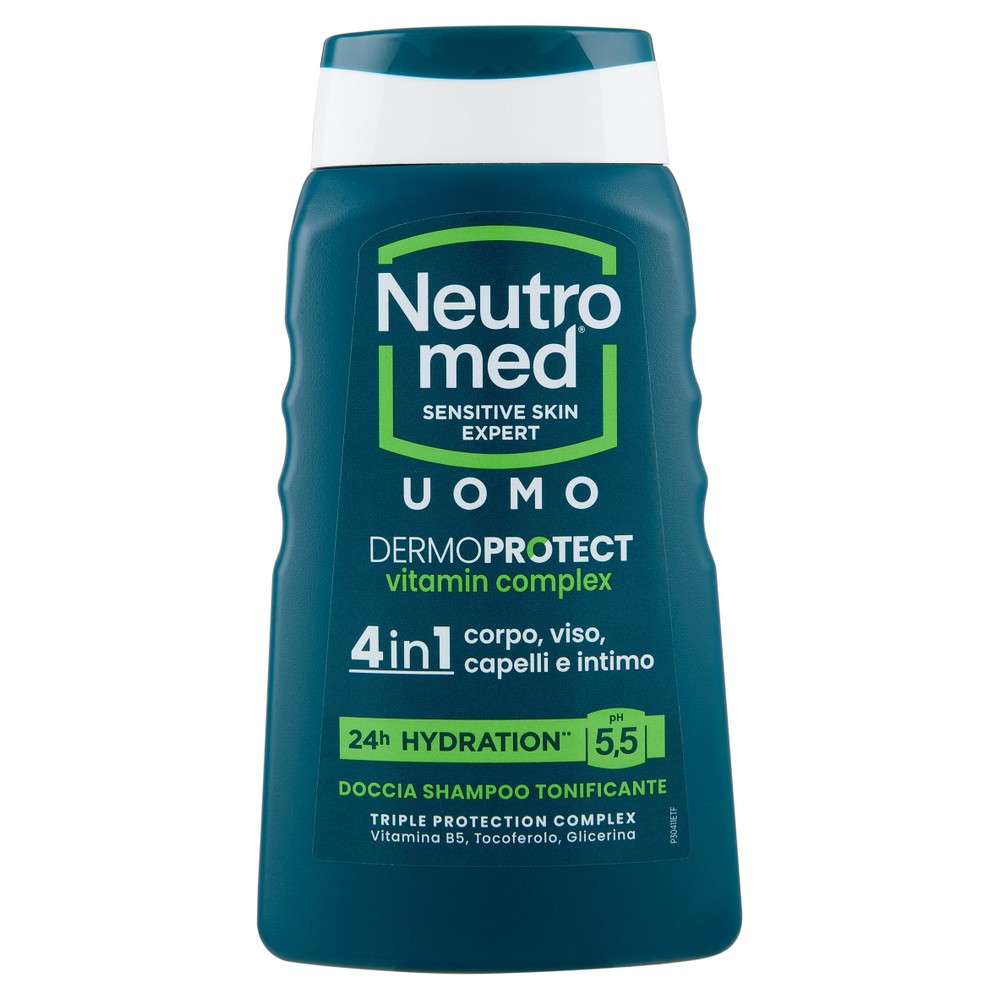 Doccia Shampoo Tonificante Uomo 4 In 1 Neutromed - Foto 1