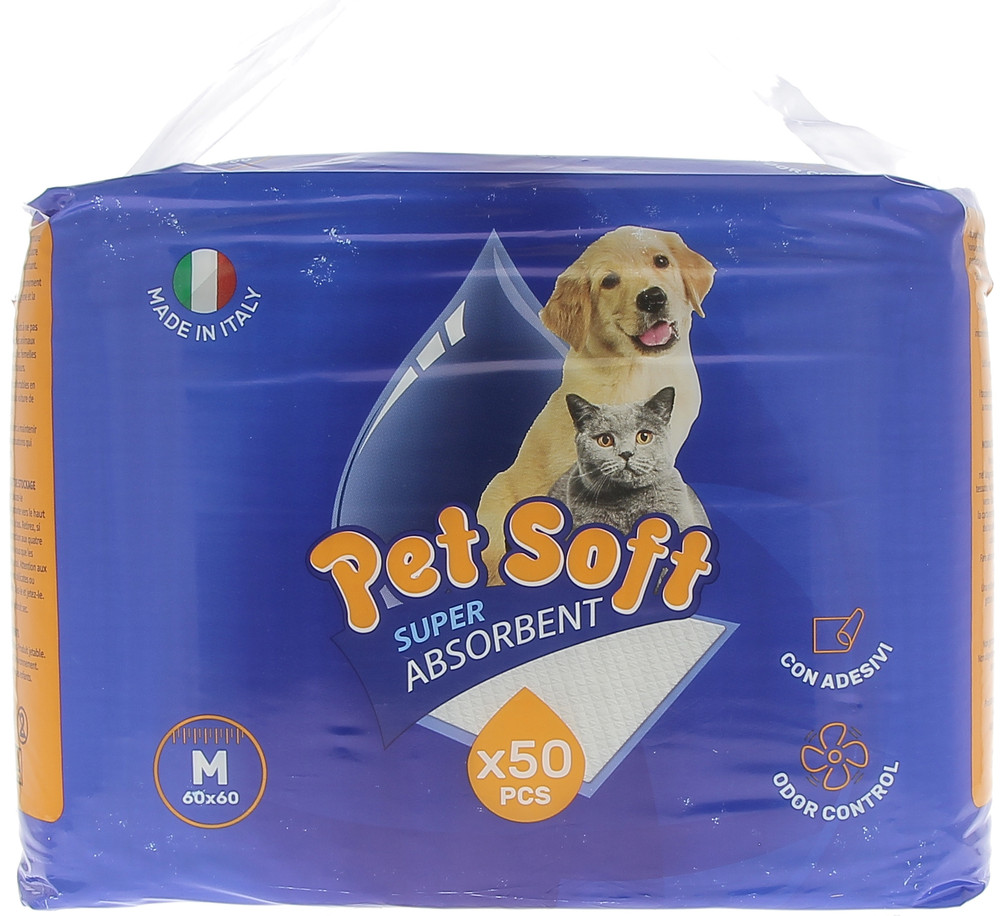 Tappetini Per Animali Pet Soft Cm 60x60 Conf. Da 50 - Foto 1