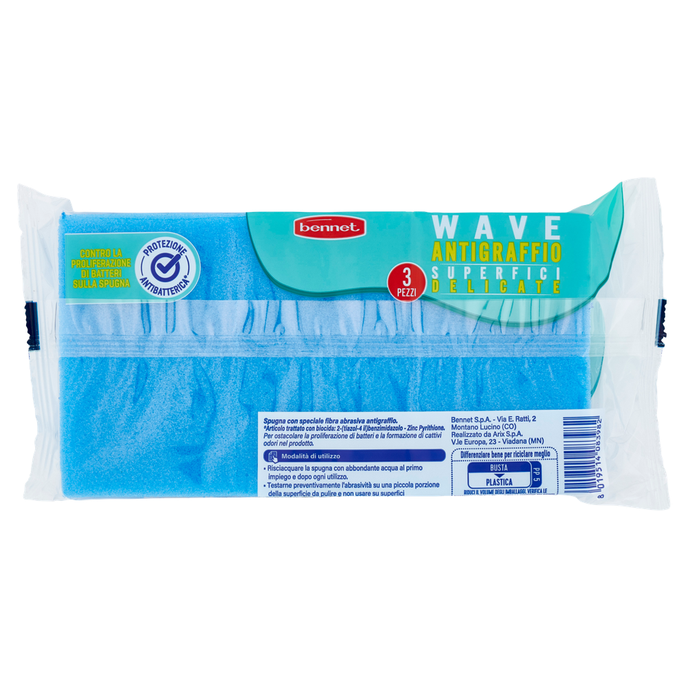 Spugne Abrasive Antigraffio Wave Bennet - Foto 3