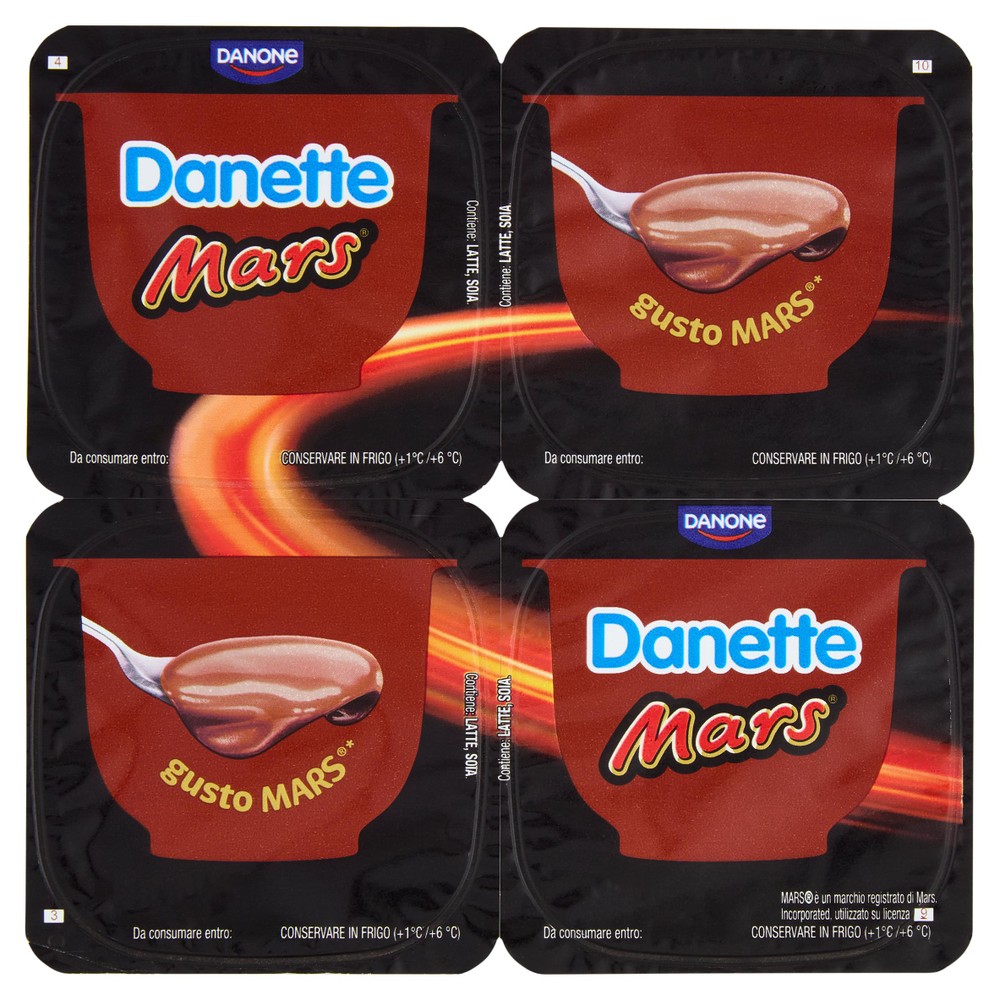 Danette Mars 115grx4 Danone - Foto 1