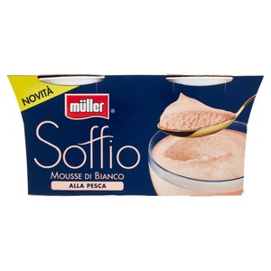 MULLER Crema di Yogurt Bianco 250 GR 2 vasetti. - Basko