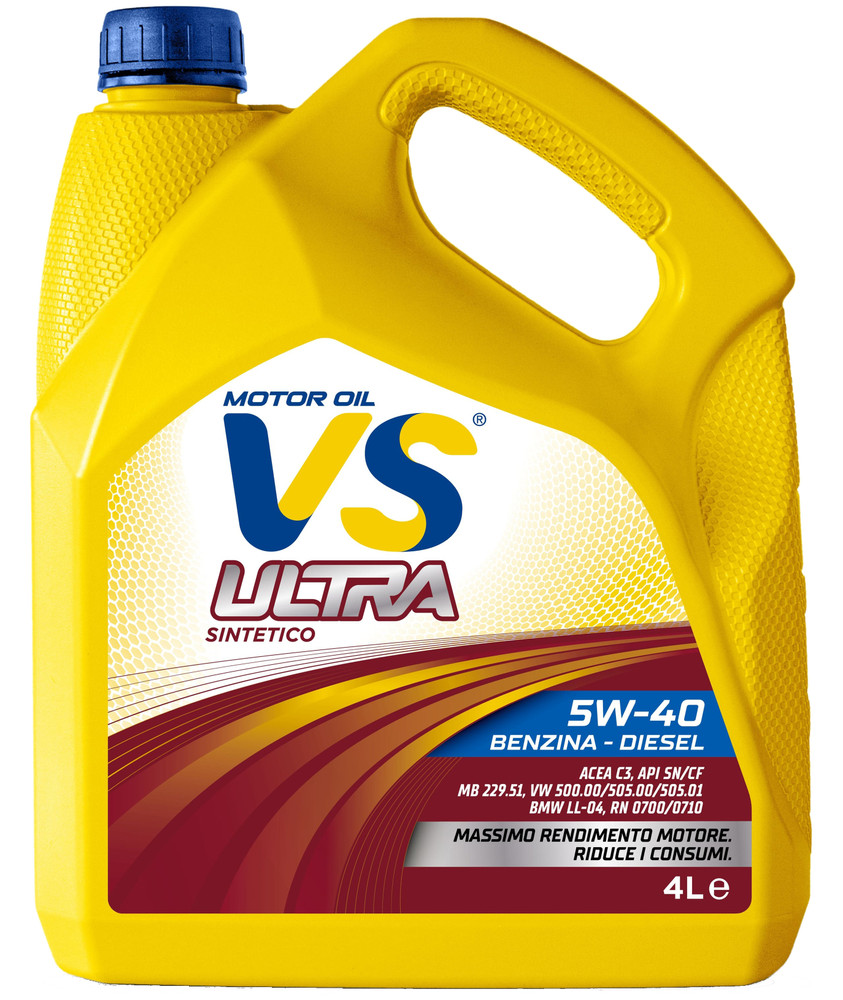 Olio Lubrificante Per Auto 5w40 4lt Vs - Foto 1