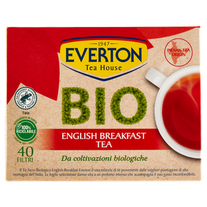 Te' English Breakfast Bio Everton, Conf.40 Bustine