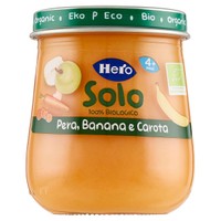 Omogeneizzato Pera-Banana-Carota Bio Hero Solo