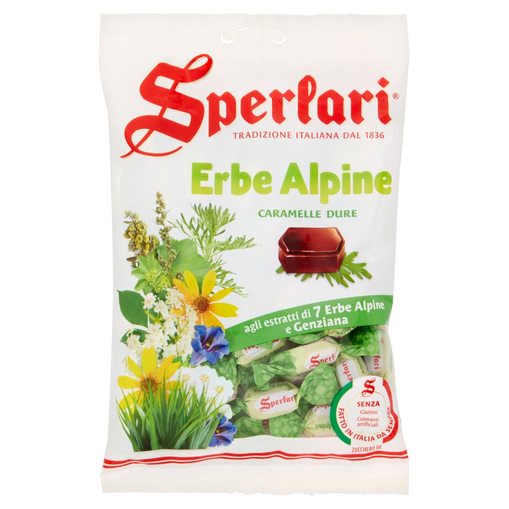 Caramelle Dure Alle Erbe Alpine E Genziana Sperlari - Foto 1