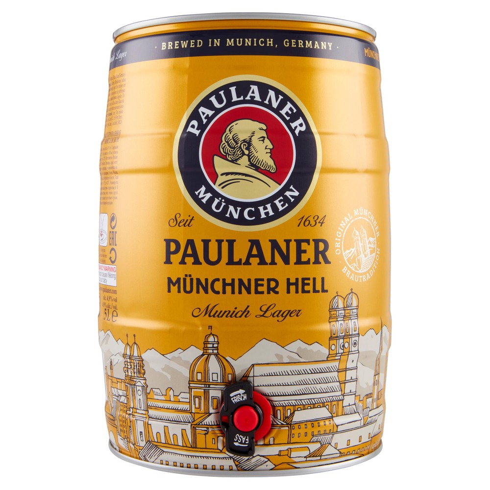 Birra Fusto Munchner Hell Paulaner - Foto 1