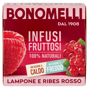 Infuso Fruttosi 100% Naturali Lampone E Ribes Rosso 12x2g Bonomelli - Foto 3