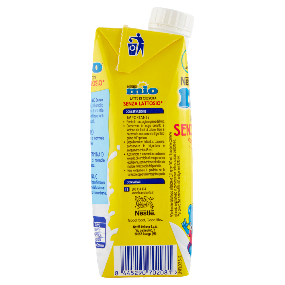 Latte Di Crescita Senza Lattosio Nestle' Mio - Foto 2