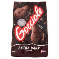 Biscotti Gocciole Extradark Con Cioccolato Extra Fondente Pavesi