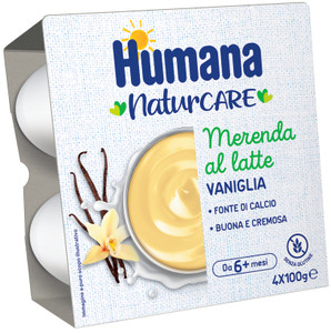 Merenda Al Latte Gusto Vaniglia Humana