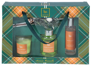 Confezione Regalo Con Candela, Diffusore 60 Ml E Profumatore 30 Ml - Foto 1