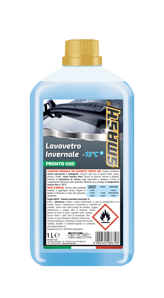 Lavavetri Per Auto -15° Smash 1l - Foto 1