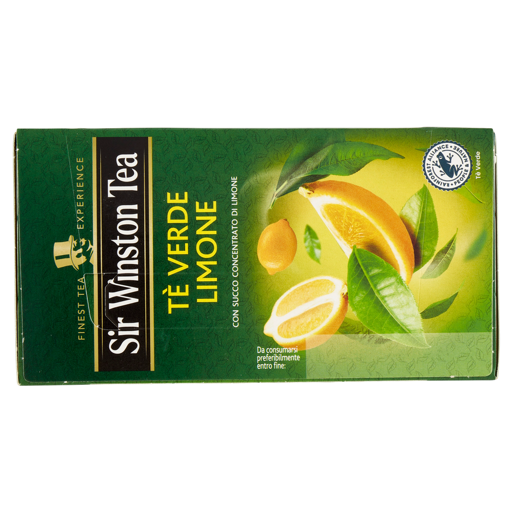 20 Filtri Te' Verde Limone Sir Winston Tea - Foto 3