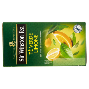 20 Filtri Te' Verde Limone Sir Winston Tea - Foto 3