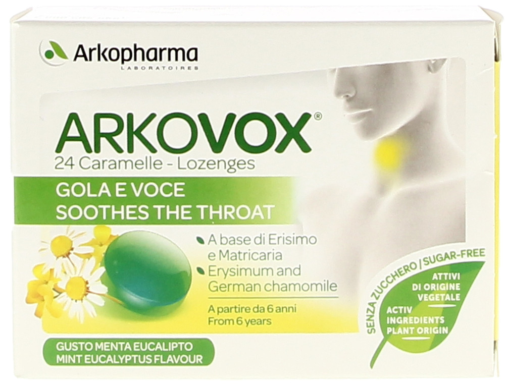 Arkovox Pastiglie Menta/Eucalipto Arkopharma - Foto 1