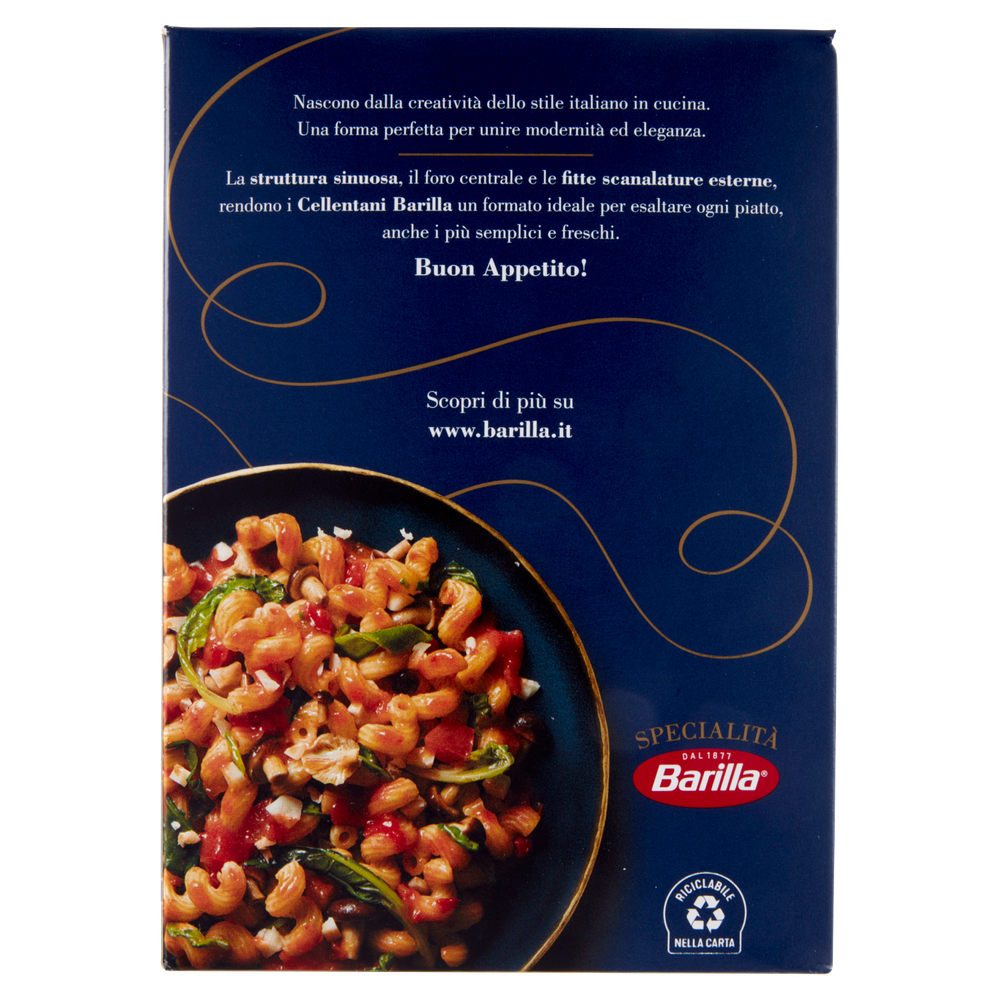 Pasta Cellentani Specialita' 100% Grano Italiano Barilla - Foto 3