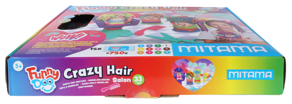 Confezione Pasta Da Modellare Crazy Hairs Mitama - Foto 2