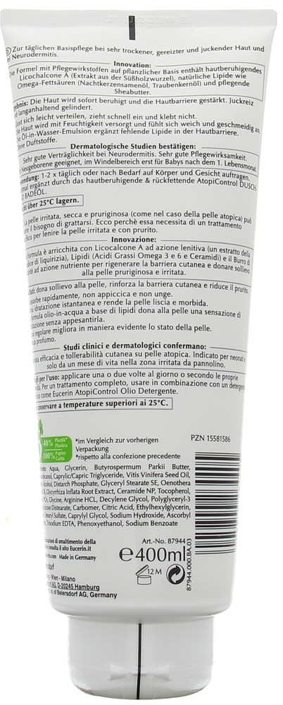 Balsamo Corpo Atopicontrol Eucerin - Foto 2