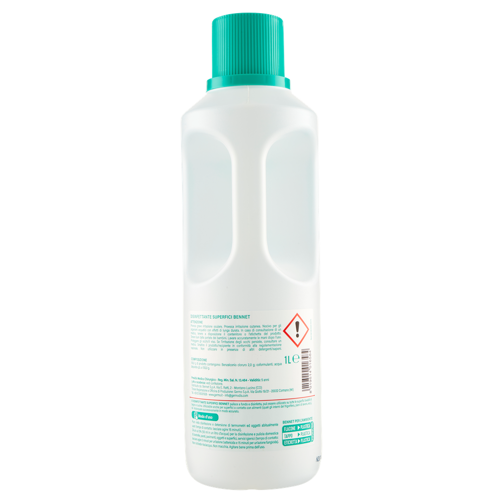 Disinfettante Concentrato Per Pavimenti Ocean Blu Bennet - Foto 3