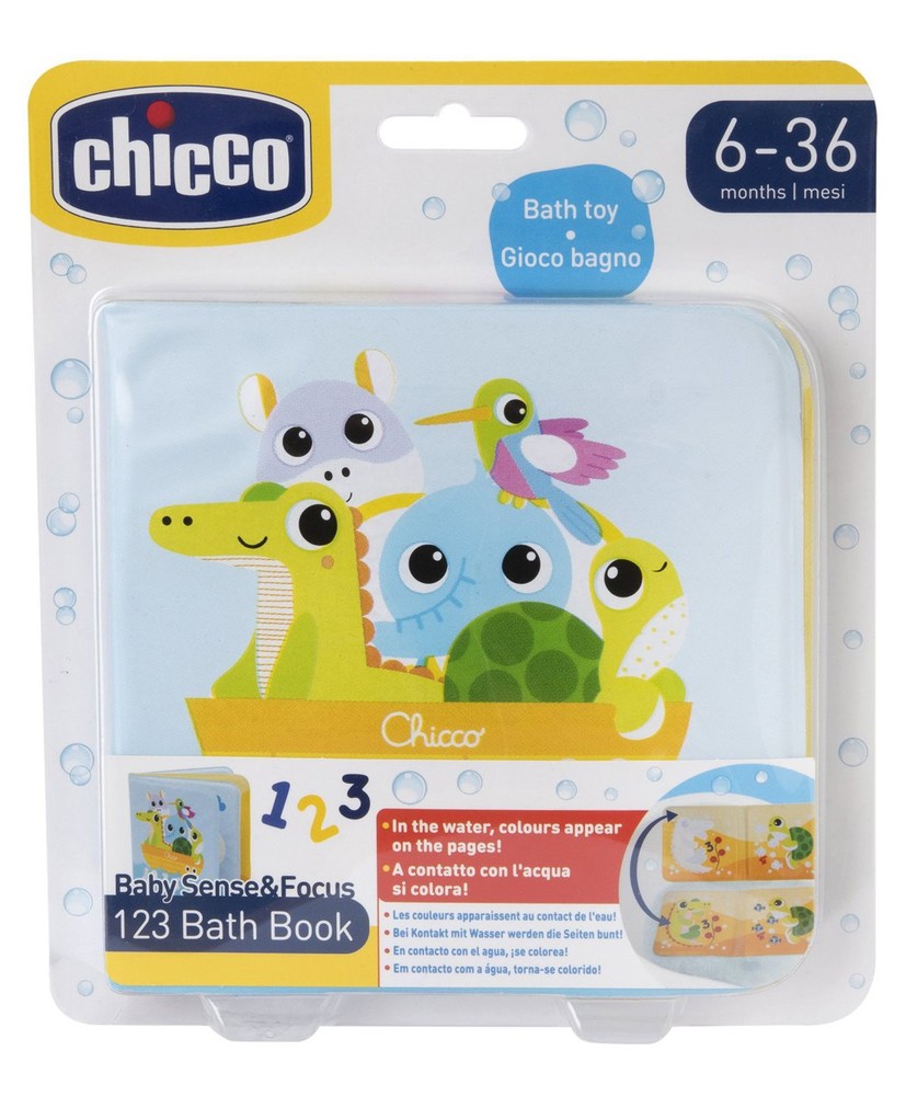 Gioco 123 Libro Bagno Chicco - Foto 1