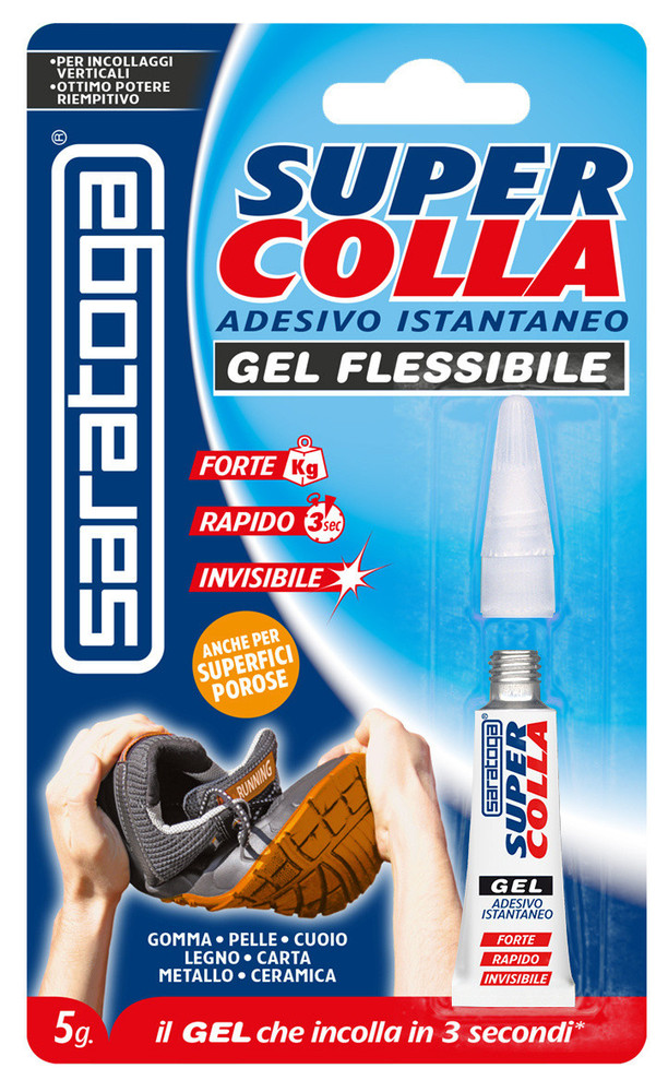 Super Colla In Gel Flessibile Trasparente Saratoga Gr.3 - Foto 1