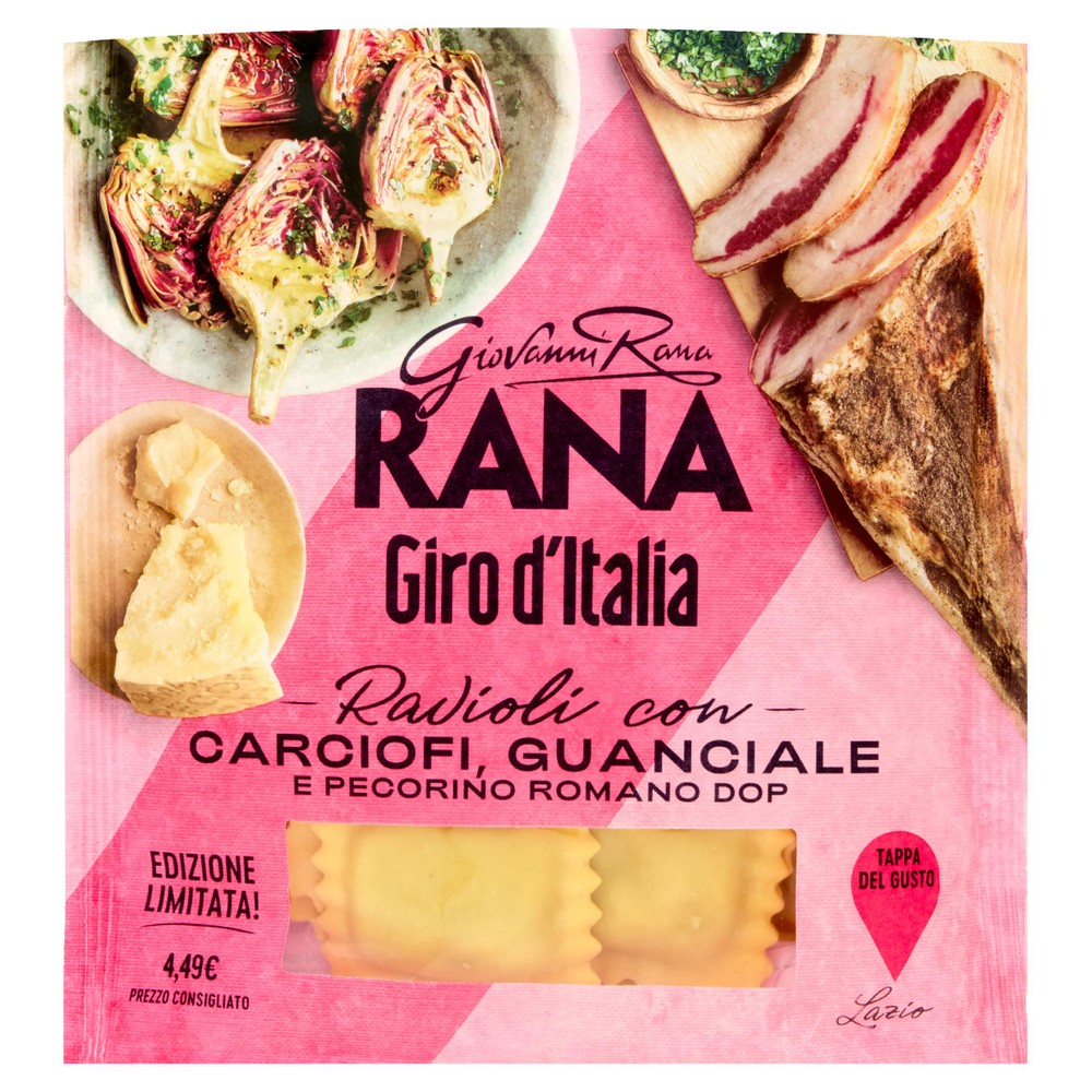 Ravioli Carciofi Guanciale Pecorino Giro D'italia Rana - Foto 1