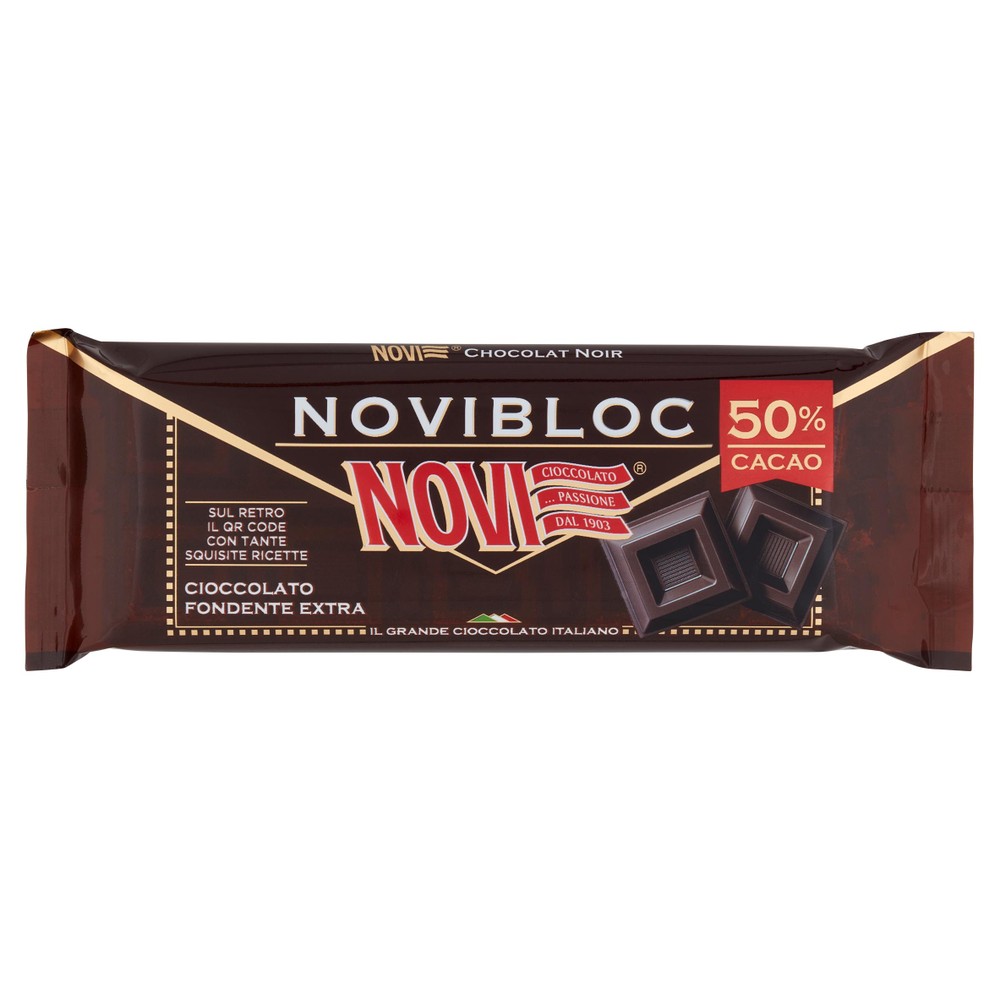 Tavoletta Di Cioccolato Novibloc Fondente 50% Extra Novi - Foto 1