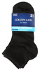3 Calze Corte Con Bordo Uomo Taglia Unica Nero Golden Lady