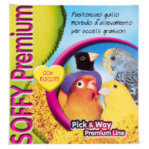 Mangime Per Uccelli Pasta Soffy Giallo - Foto 1