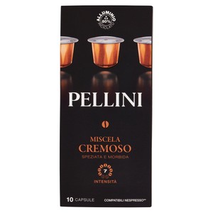 Caffè Miscela Cremoso Capsule Compatibili Nespresso 10pz Pellini - Foto 1