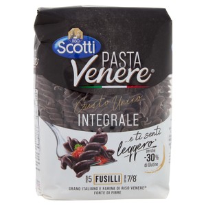 Pasta Venere Integrale Fusilli Riso Scotti - Foto 1