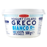 Yogurt Greco Bianco 0% Bennet