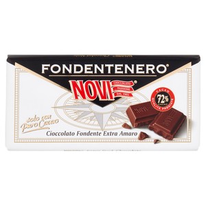 Tavoletta Cioccolato Fondentenero Fondente Extra Amaro Novi - Foto 1