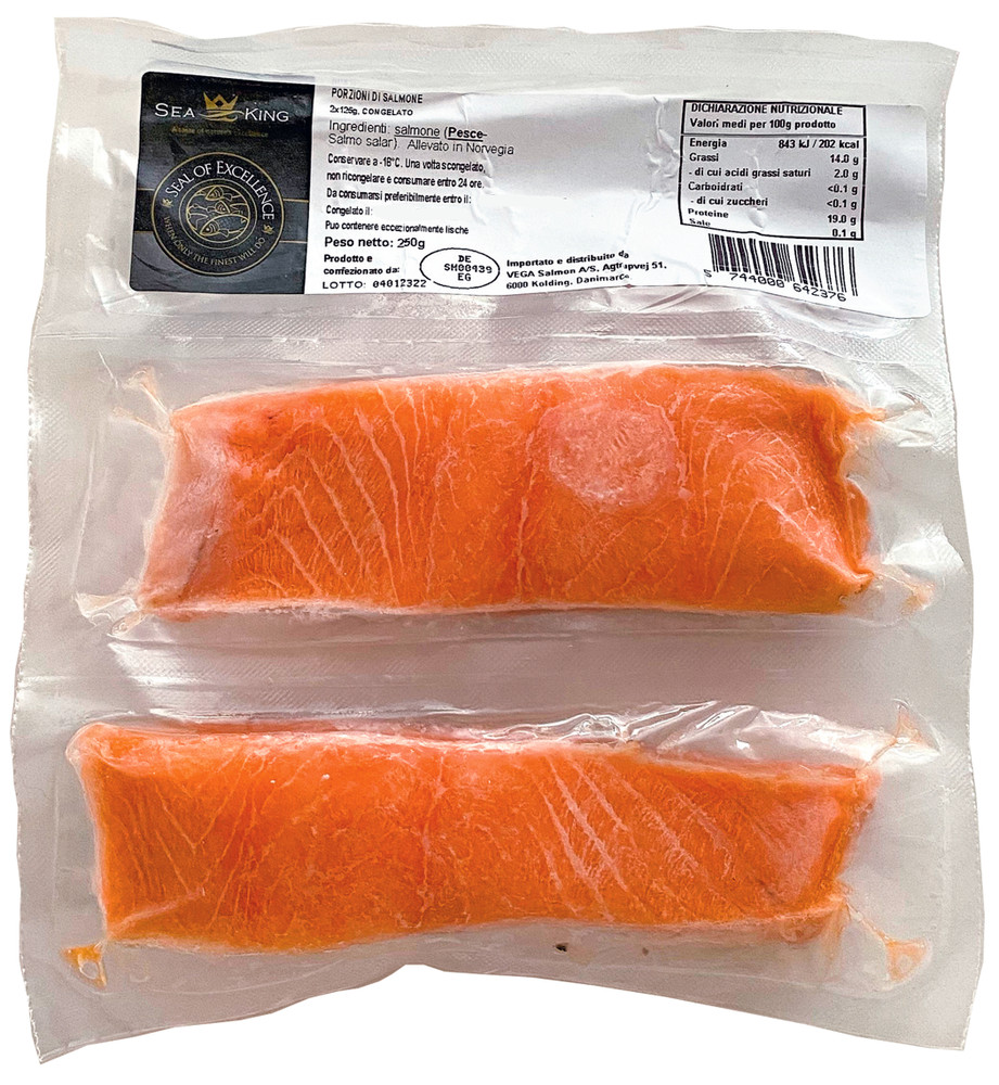 Porzione Di Salmone