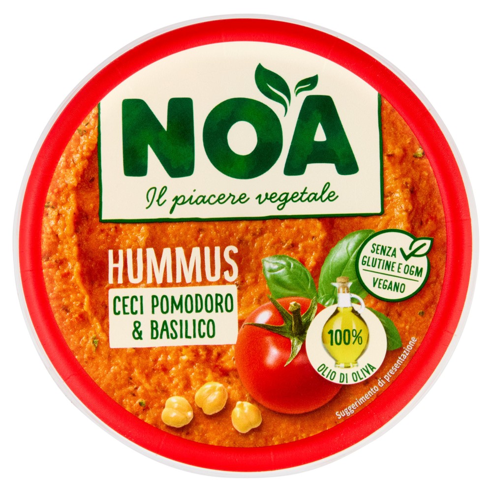 Hummus Ceci Pomodoro & Basilico Noa - Foto 1