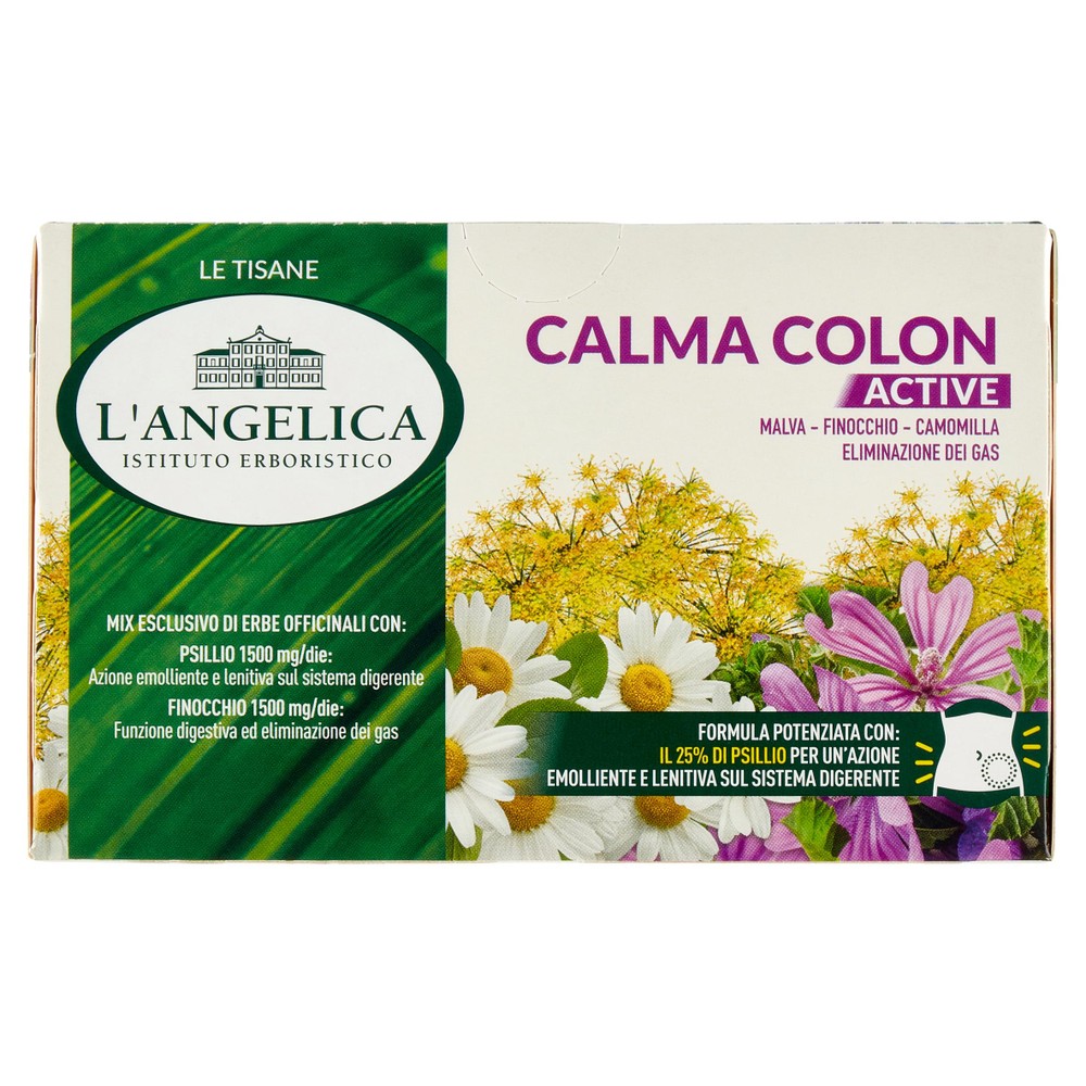 Tisana Calma Colon Con Erbe Officinali Gluten Free 18x1,8g L'angelica - Foto 1