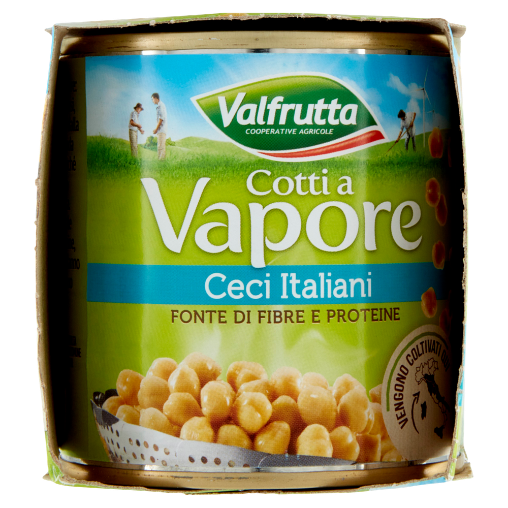 Ceci Italiani Cotti A Vapore 4x150g Valfrutta - Foto 2