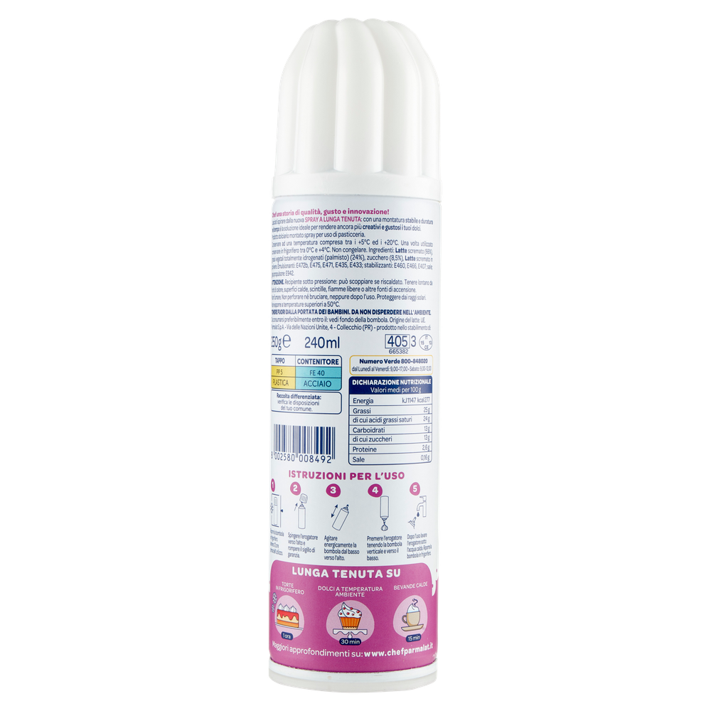 Panna Spray Chef Parmalat - Foto 3