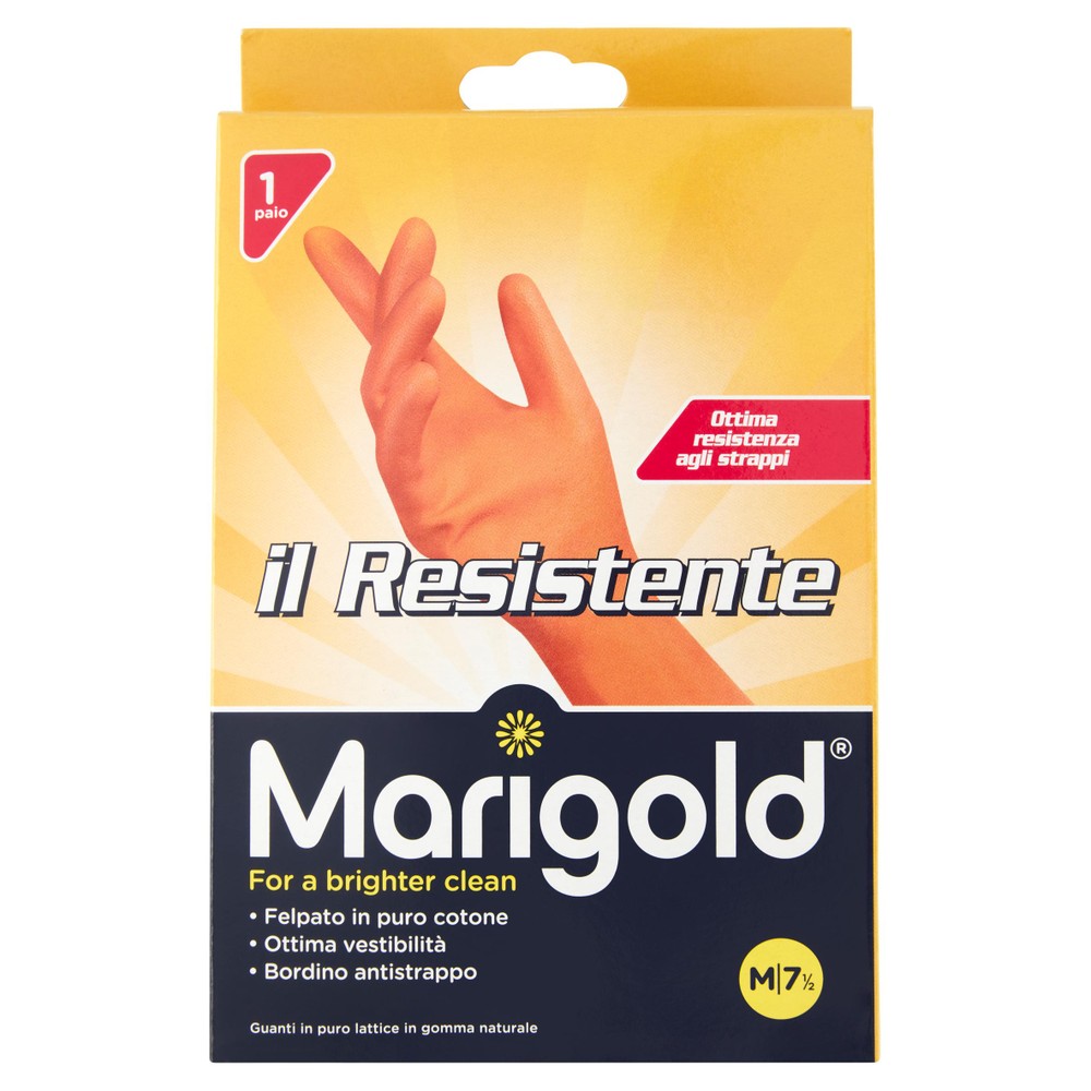 Guanti Felpati Ultra-Resistenti Taglia M Marigold - Foto 1