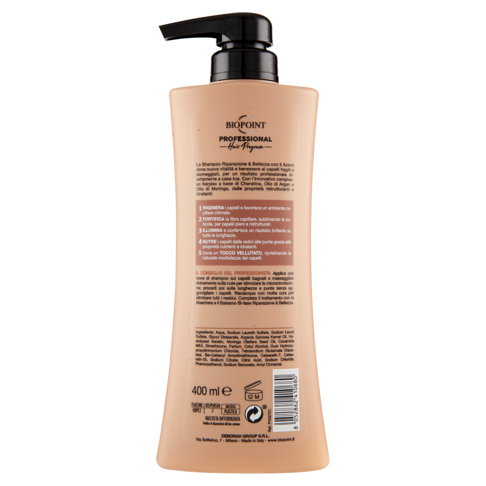 Shampoo Riparazione & Bellezza Biopoint - Foto 3