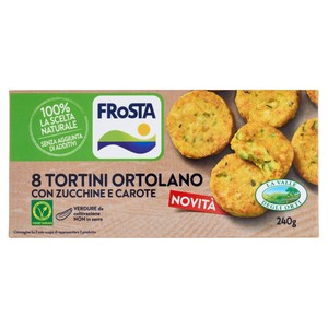 Frosta 8 Tortini Ortolano Con Zucchine E Carote - Foto 1