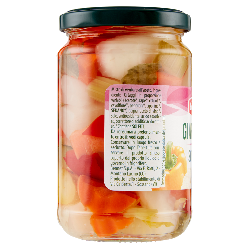 Giardiniera Sott'aceto 180g Bennet - Foto 2