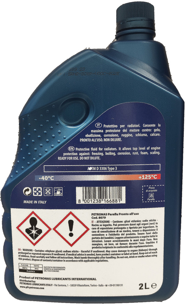 Liquido Per Radiatori -40°/110° Ready Paraflu L.2 - Foto 2