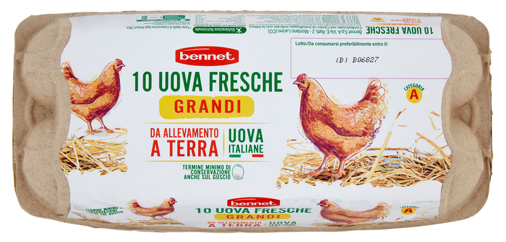 10 Uova Allevate A Terra Bennet - Foto 1