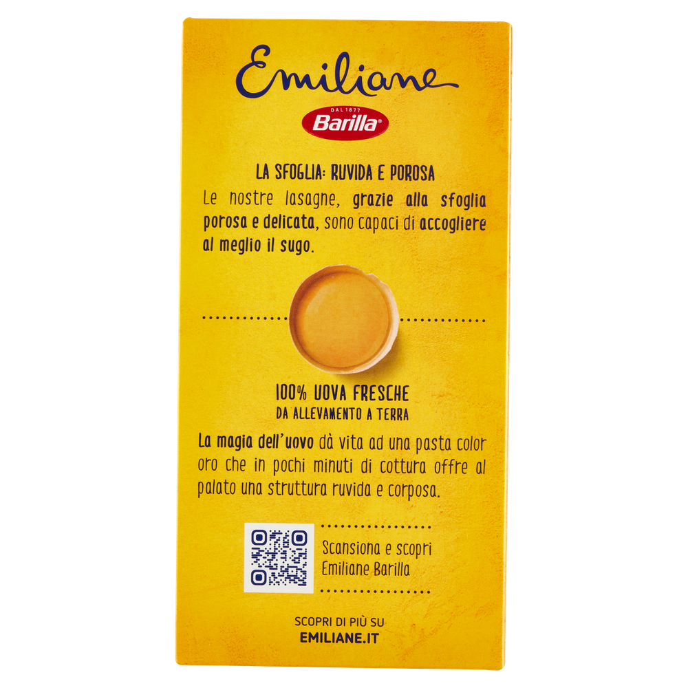 Pasta Lasagne All'uovo Le Sottili Emiliane Barilla - Foto 3